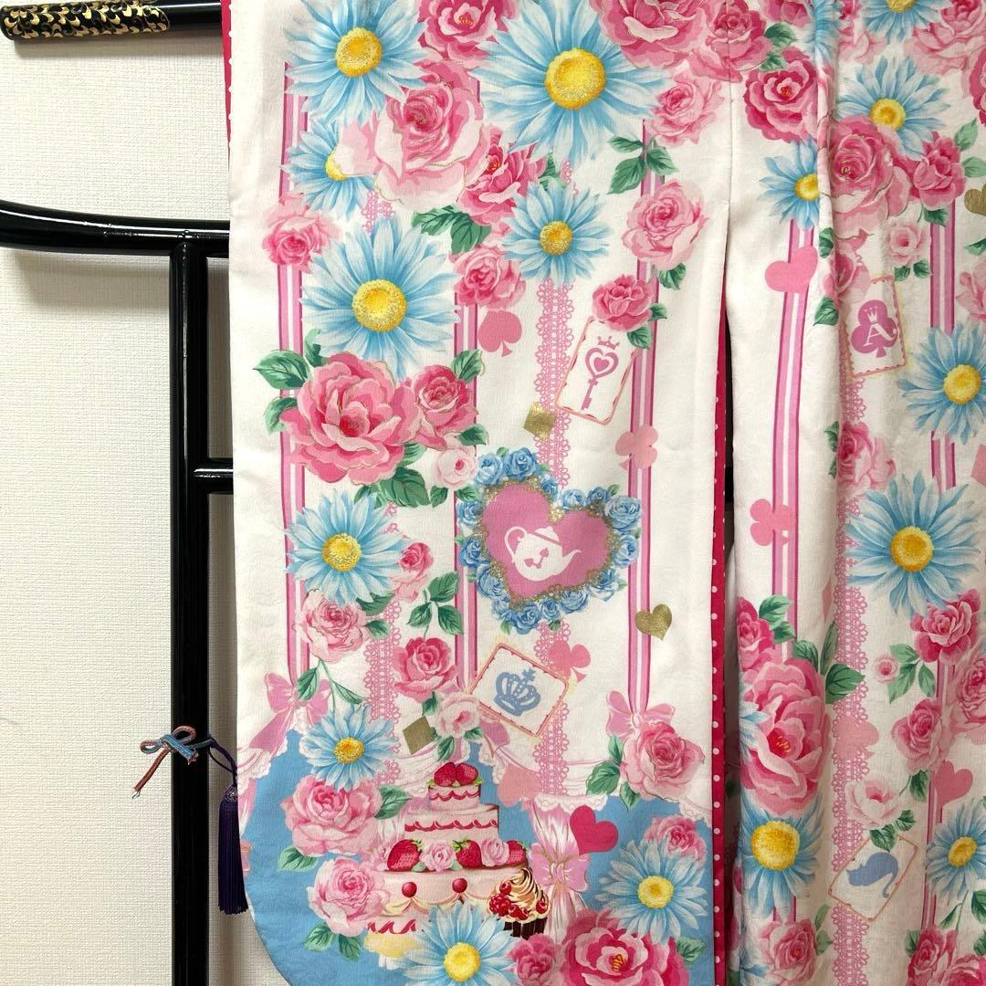 No.106 七五三　7歳 着物フルセット　　松田聖子