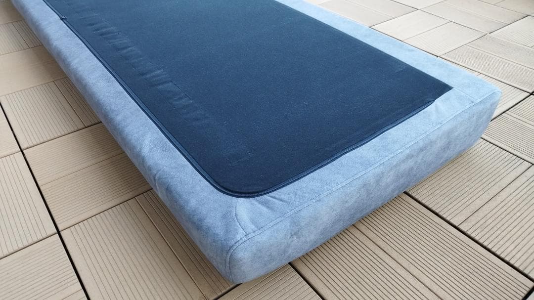 【美品】ナガノインテリア　friendly!!　座クッション 　グレーAF832