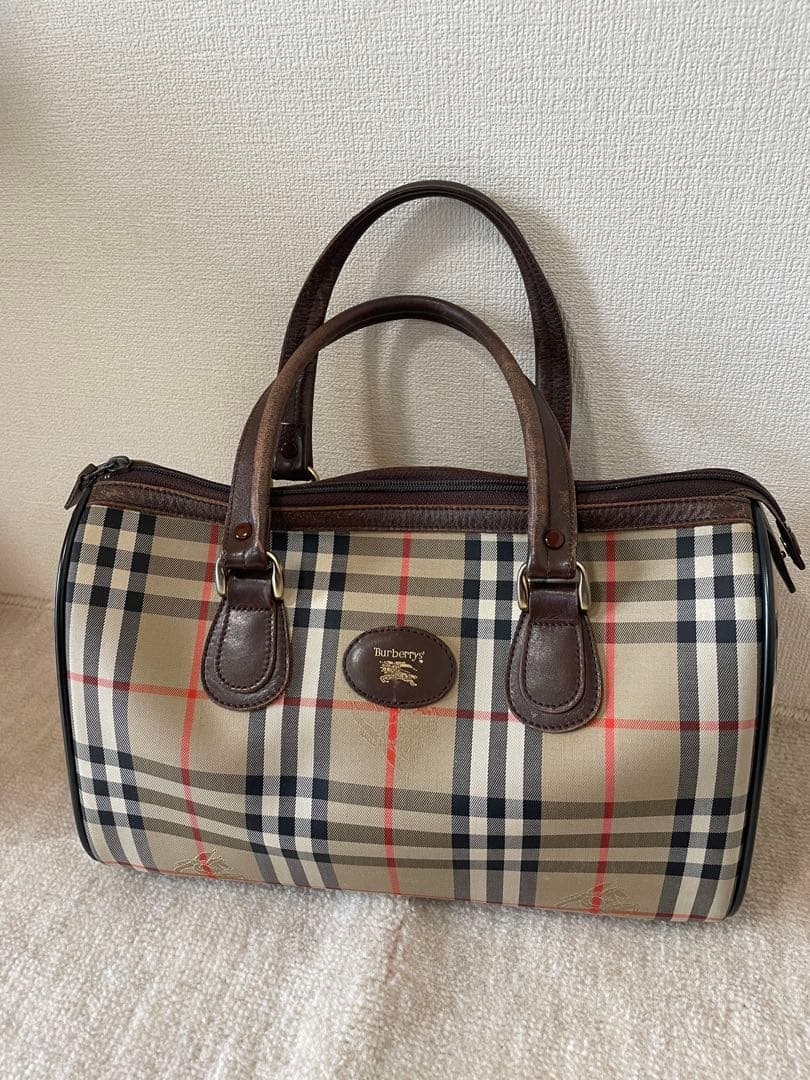 Burberry ボストンバッグ 中型