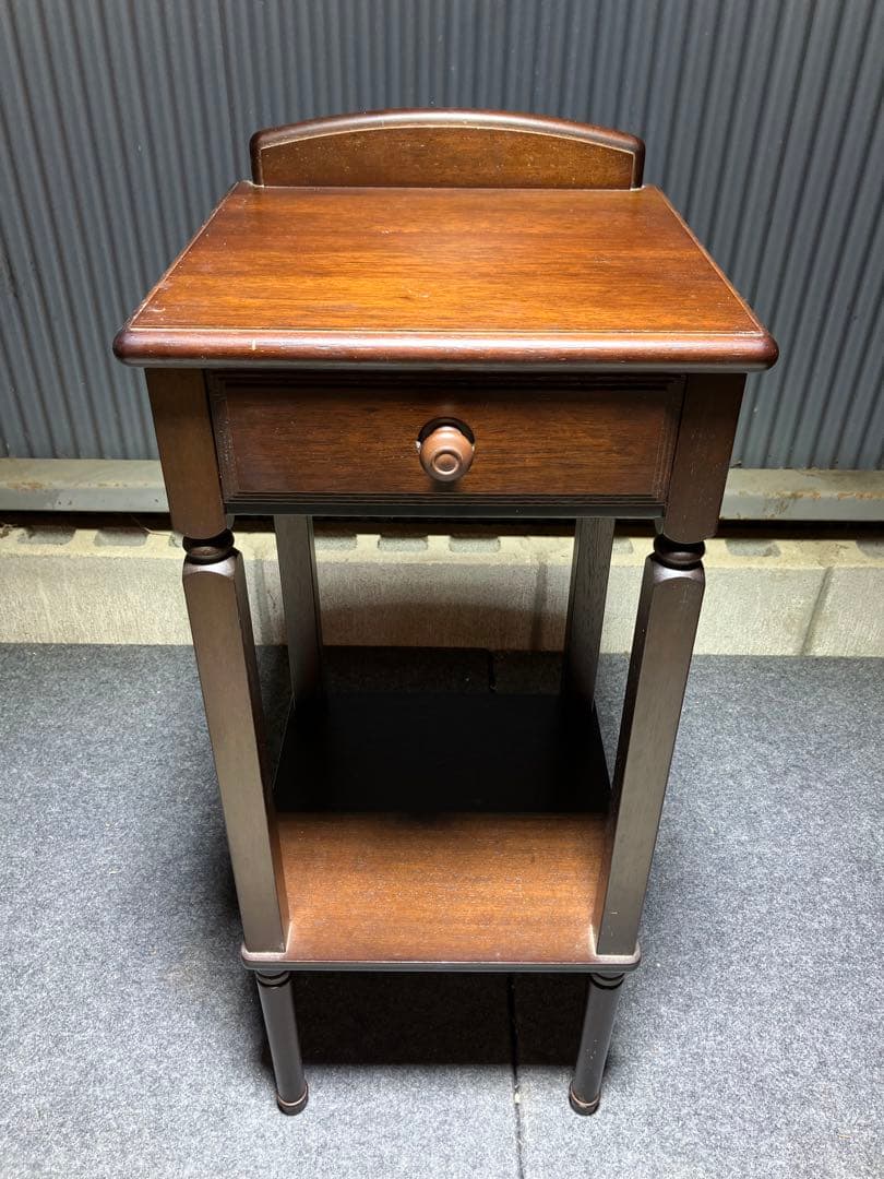 maruni マルニ　アンティーク電話台、花台　中古　美品