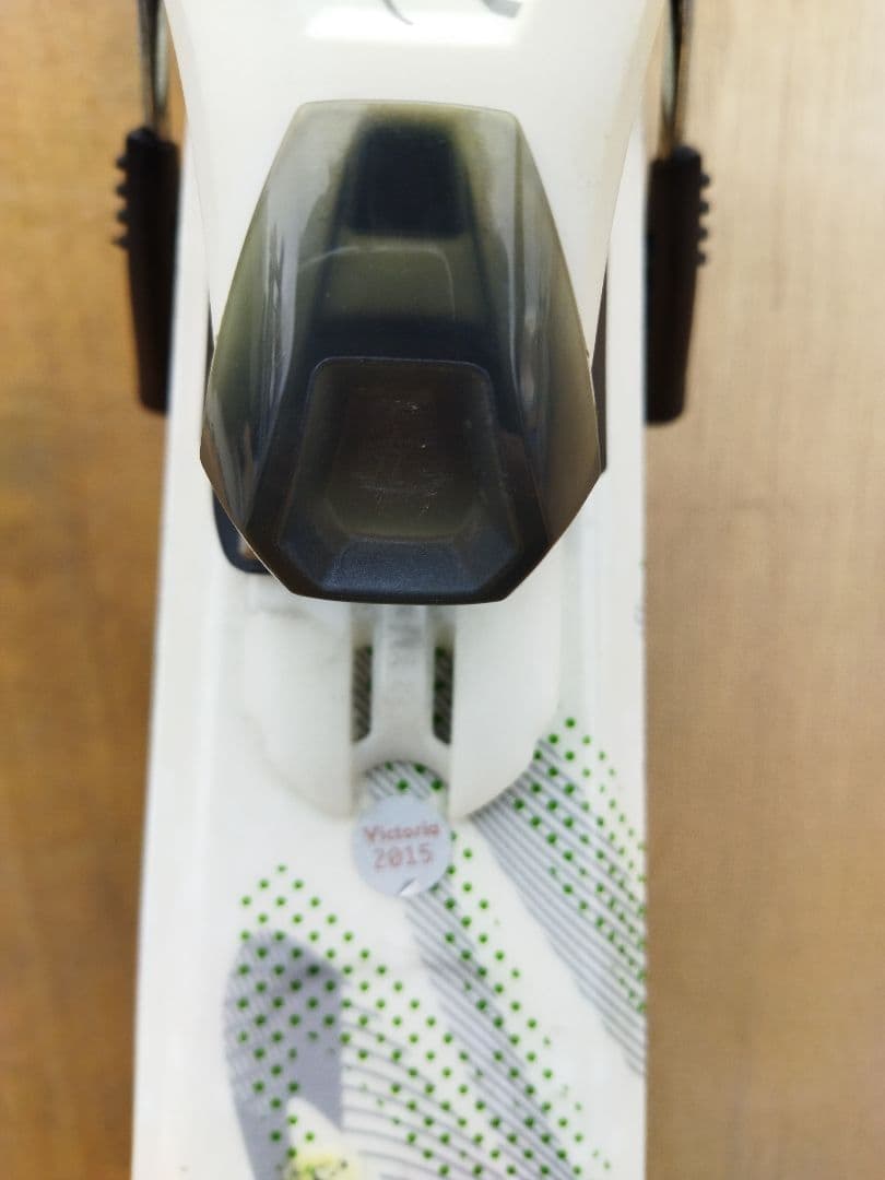 エラン ELAN スキー板 152 ホワイト グリーン バインディング付き