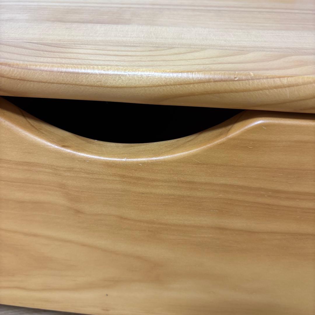 yamatoya ノスタ　木製ハンガーラック 引き出し付き