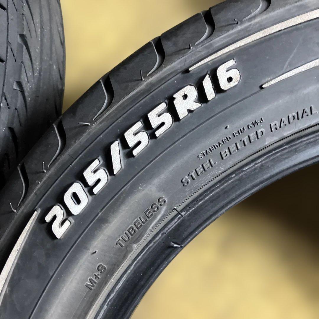 205/55R16 4本セット VITOUR 夏タイヤホワイトレター