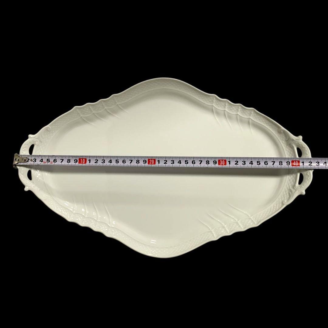 リチャードジノリ ベッキオホワイト オーバル プレート 大皿 2枚セット