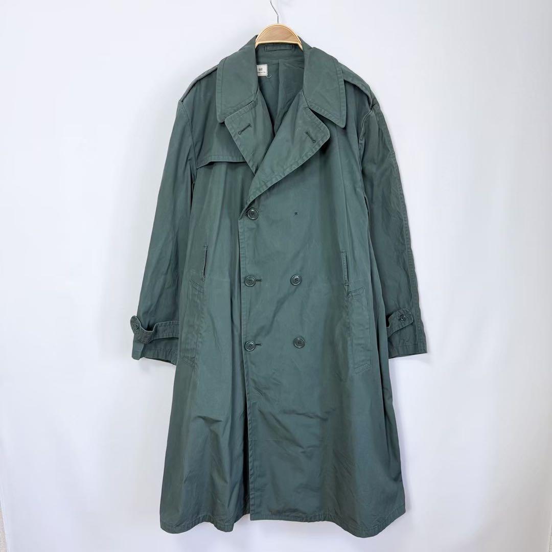 70s 米軍 US ARMY レインコート ミリタリー トレンチコート S105