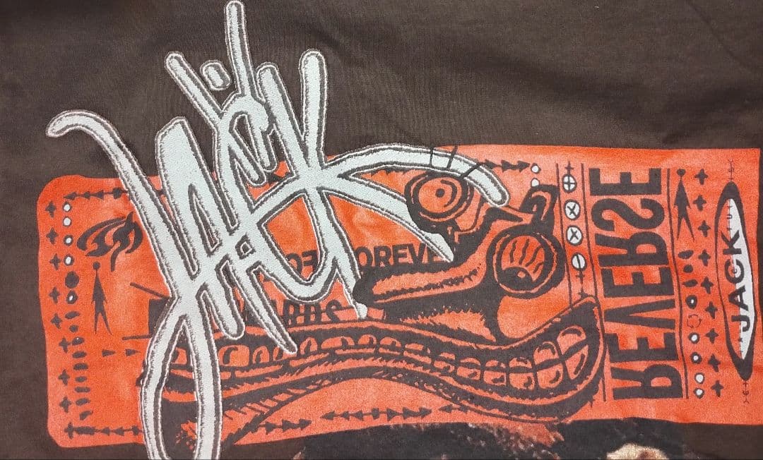 【れんれん】平本蓮 着用 Cactus Jack NB Tシャツ