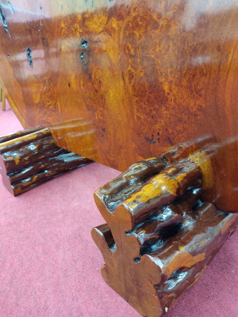 衝立　唐木　花梨　天然木　ついたて