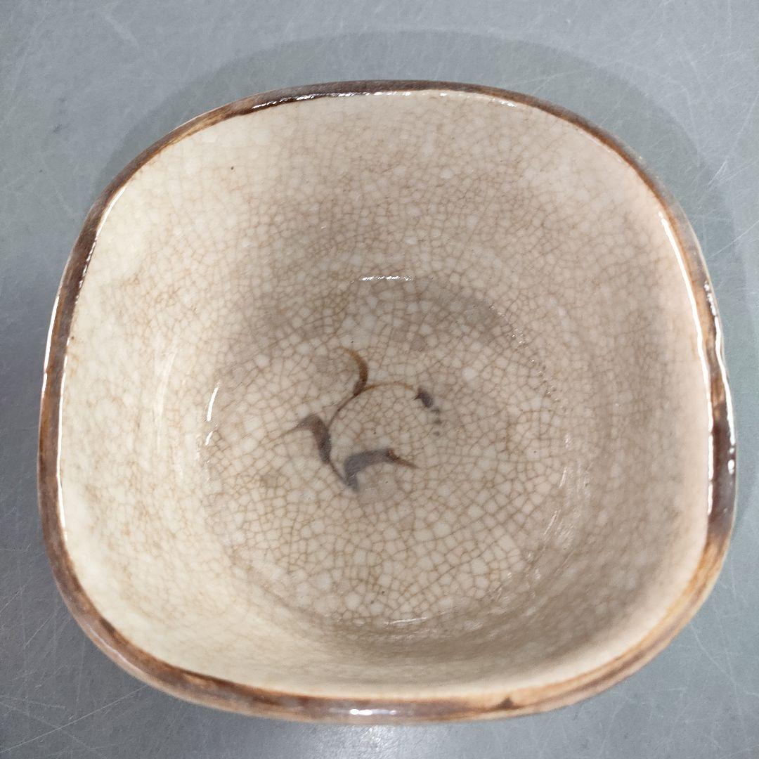 A1335-6/在銘/絵唐津向付5客/銘々皿/飾鉢/盛鉢/菓子鉢/懐石道具/