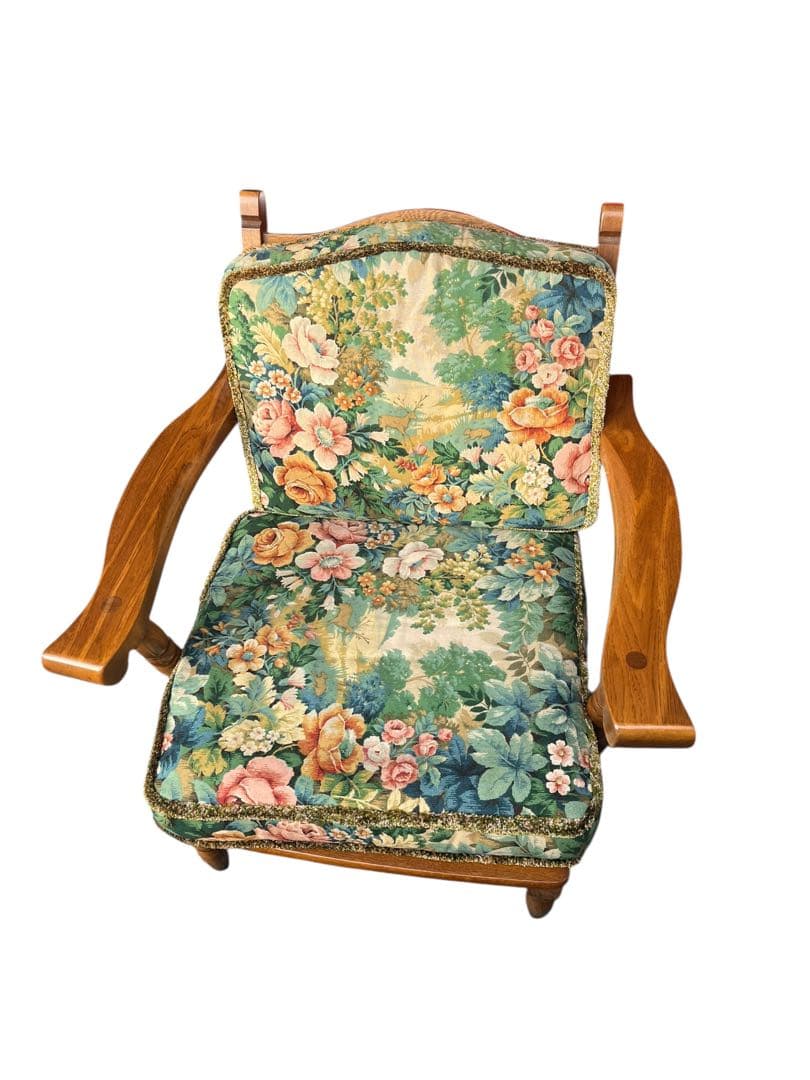 【希少】【美品】コスガ家具　木製　アームチェア　１人掛け