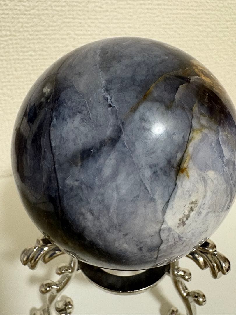 カイヤナイト スフィア 天然石 大玉 丸玉 81.7mm
