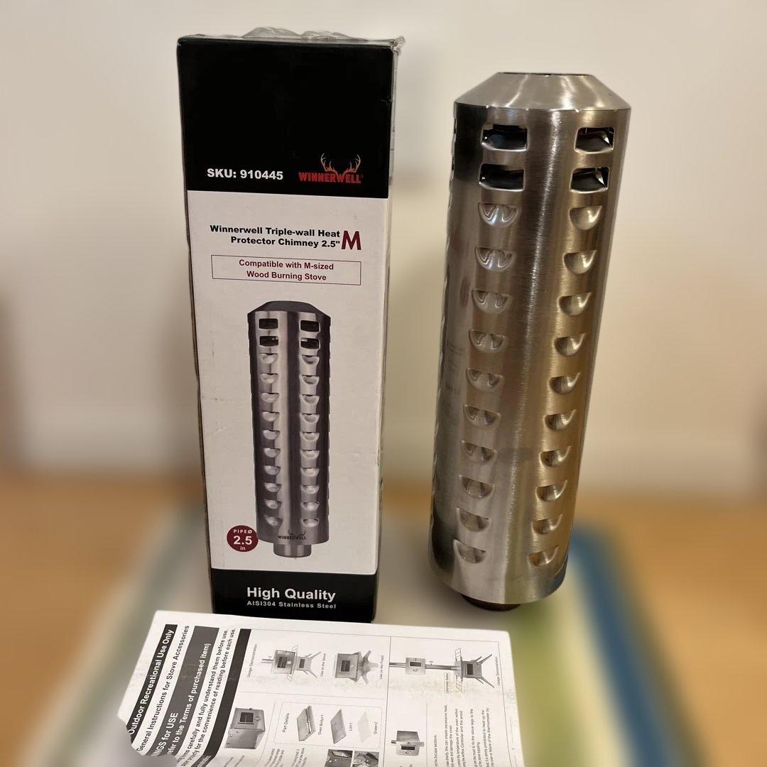 WINNERWELL Ｍ 63mm 薪ストーブ 三重煙突