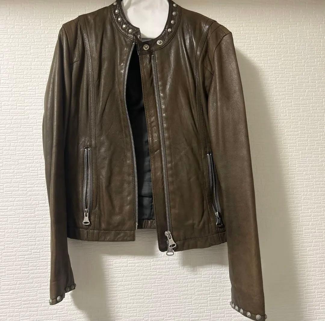 ANOTHER EDITIONアナザーエディション レザースタッズジャケット