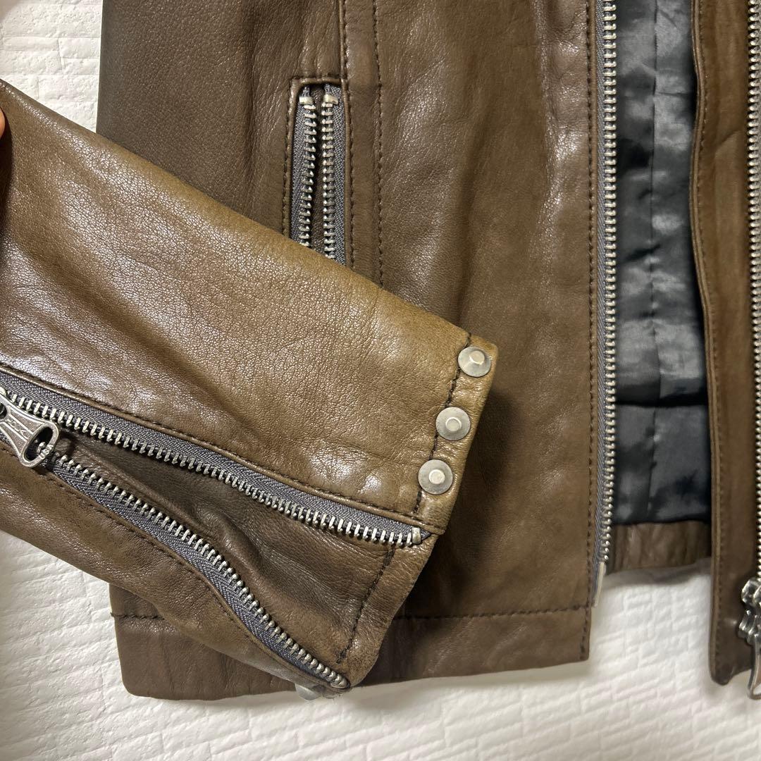 ANOTHER EDITIONアナザーエディション レザースタッズジャケット