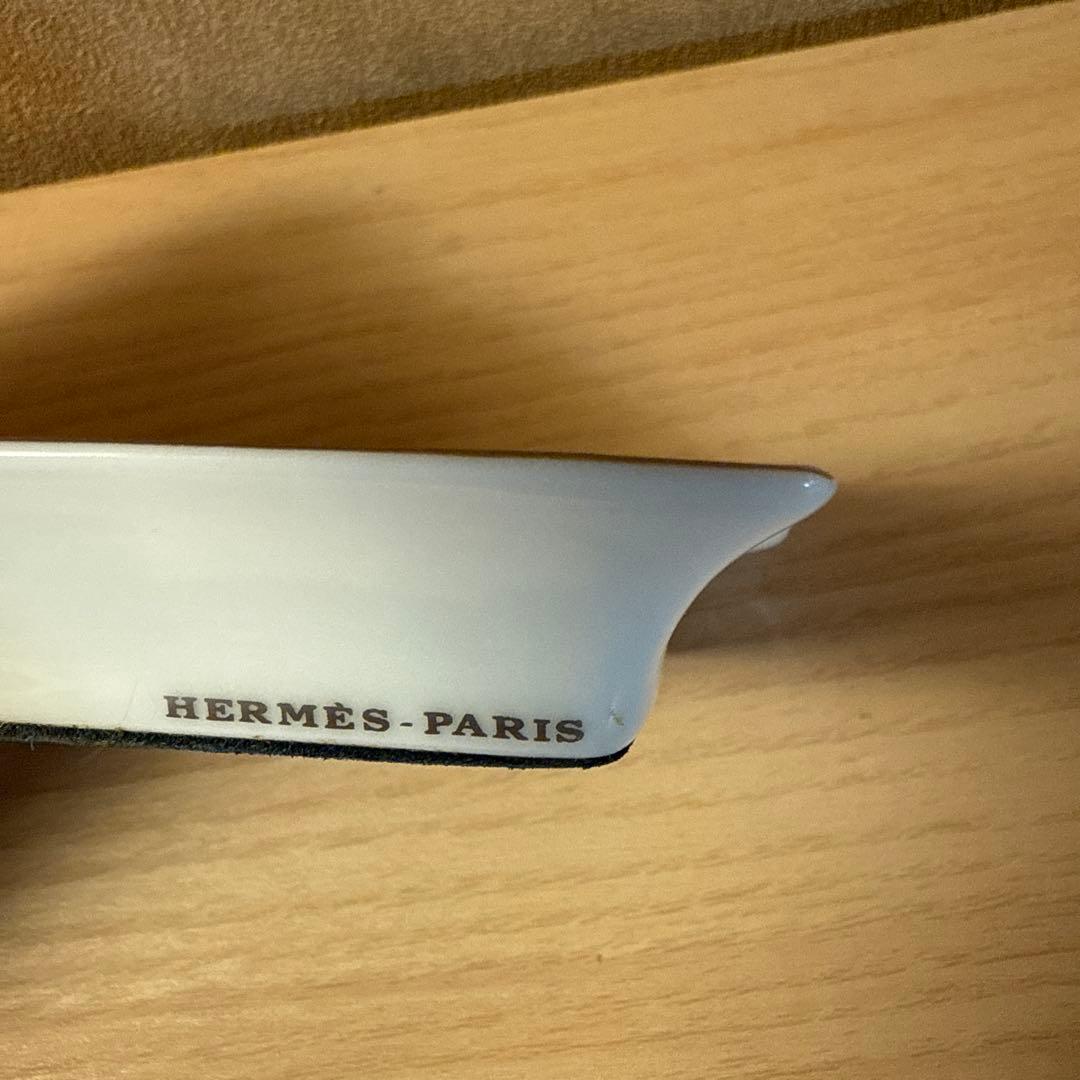 HERMES エルメス ミニ置き型灰皿 ホースモチーフ レア