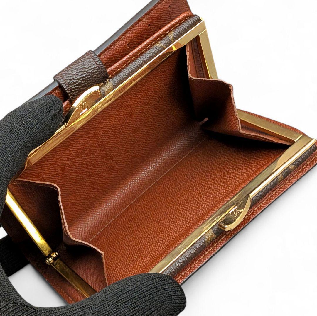 外観美 ルイヴィトン モノグラム ポルトモネ ビエ ヴィエノワ 折り財布 箱付