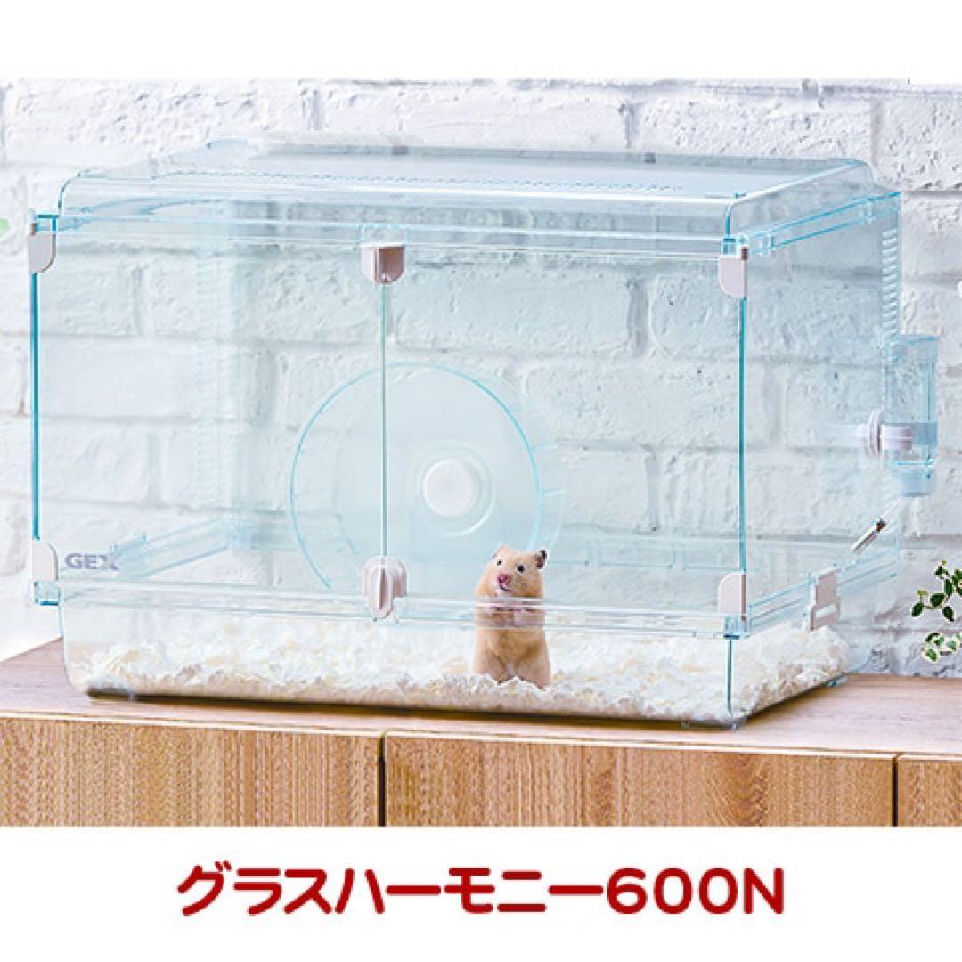 Gex グラスハーモニー 600 ハムスター ケージ 小動物 飼育セット