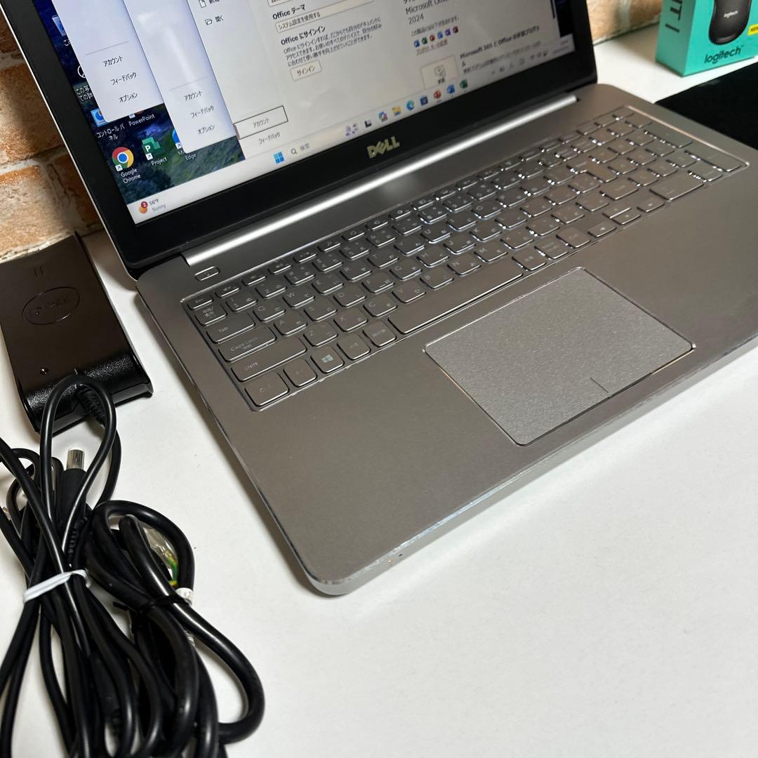 DellノートPC Corei5 SSD メモリ12GB Win11オフィス付き