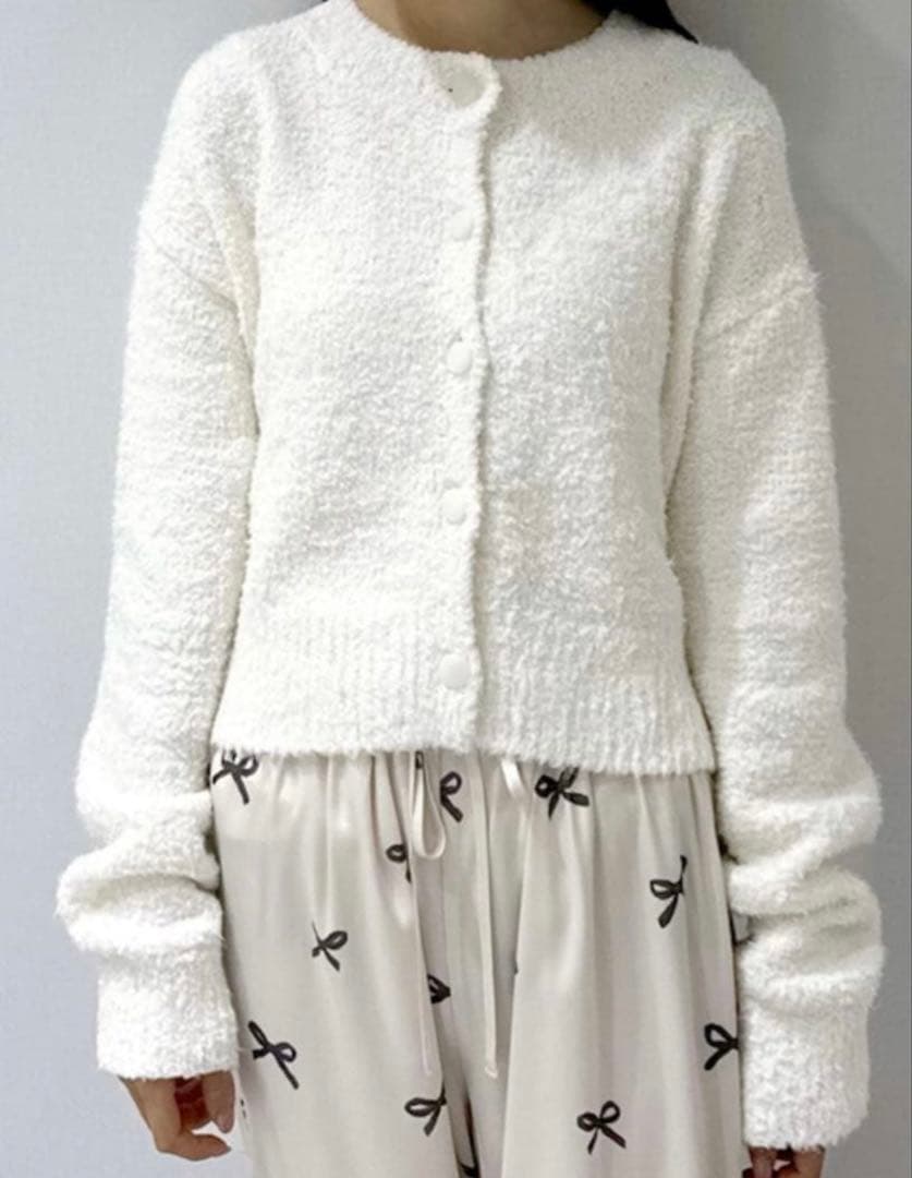 【新品】ジェラートピケ　ホイップモコカーディガン新品未使用タグ付き