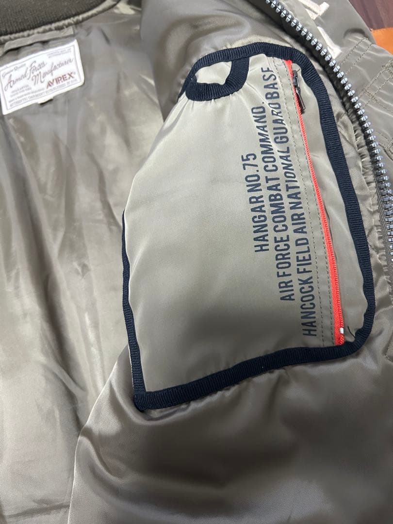 値下げしましたAVIREX U.S. AIR FORCE MAフライトジャケット