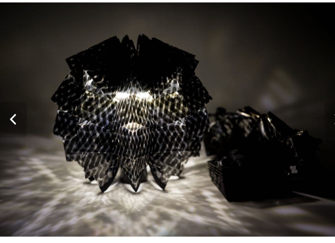 ソルオル solol ブラック　ランタンシェード