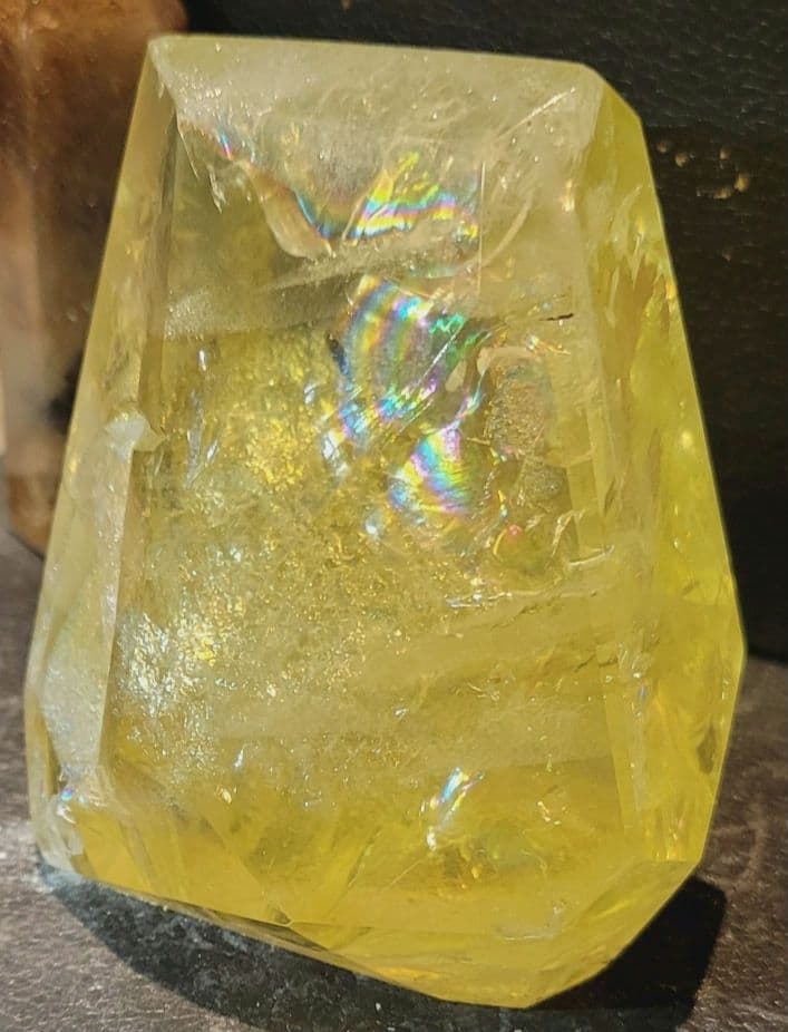 ！財運！最強金運アップ！天然シトリン水晶パイライトマイカ共生！！台座付き