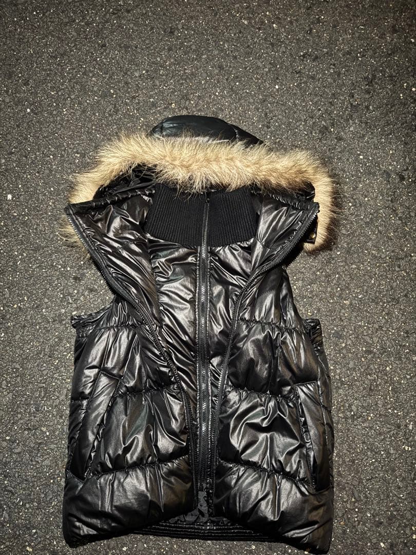 y2k 光沢お兄系 Archive ファーダウンベスト平成 ギャル男 opium