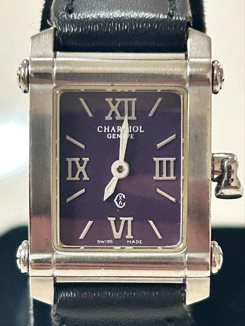 CHARRIOL シャリオール コロンブス レディース クォーツ 腕時計 稼働品