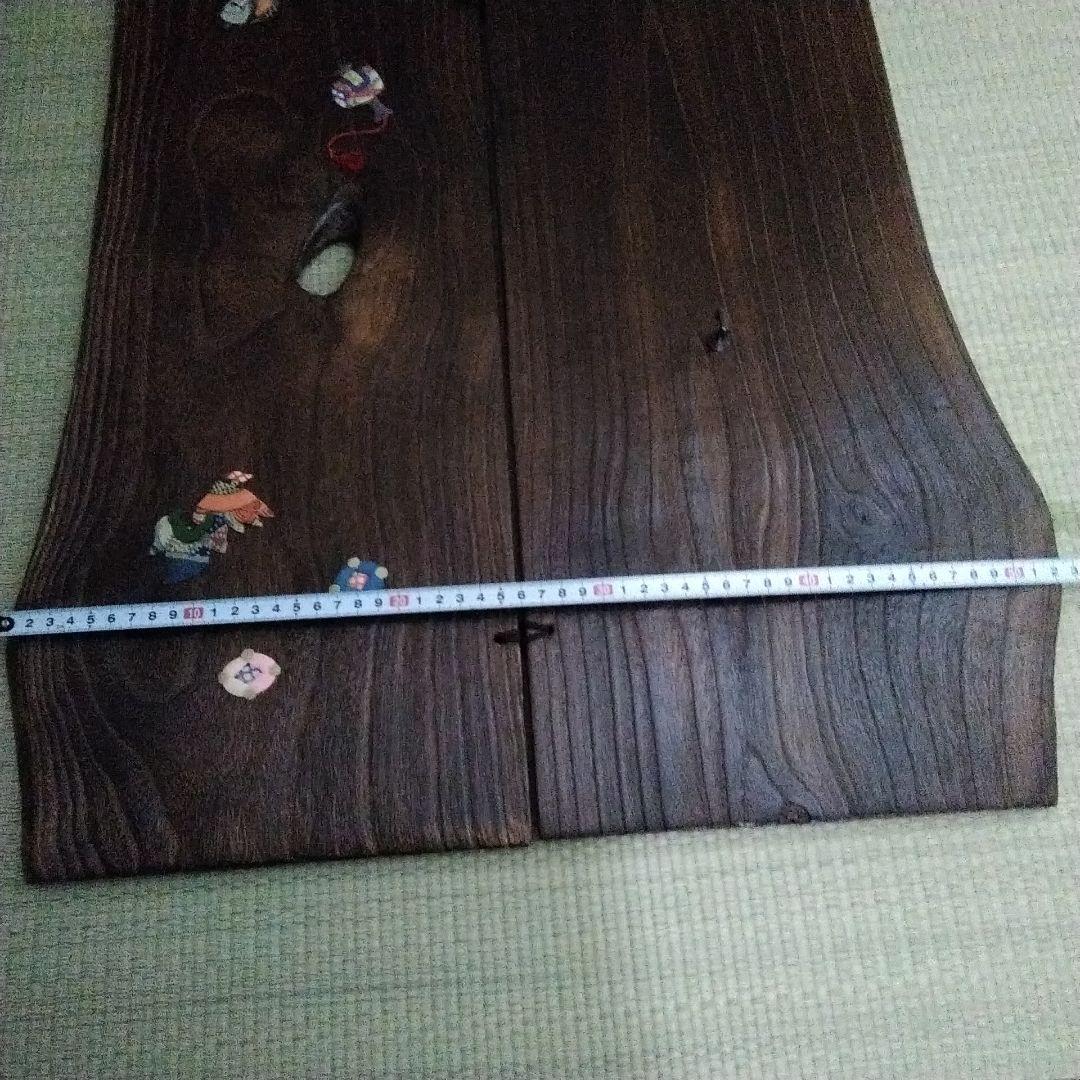 ずんこ焼き桐　屏風