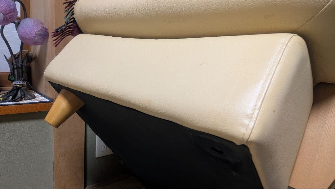 1人掛けソファ　レザー