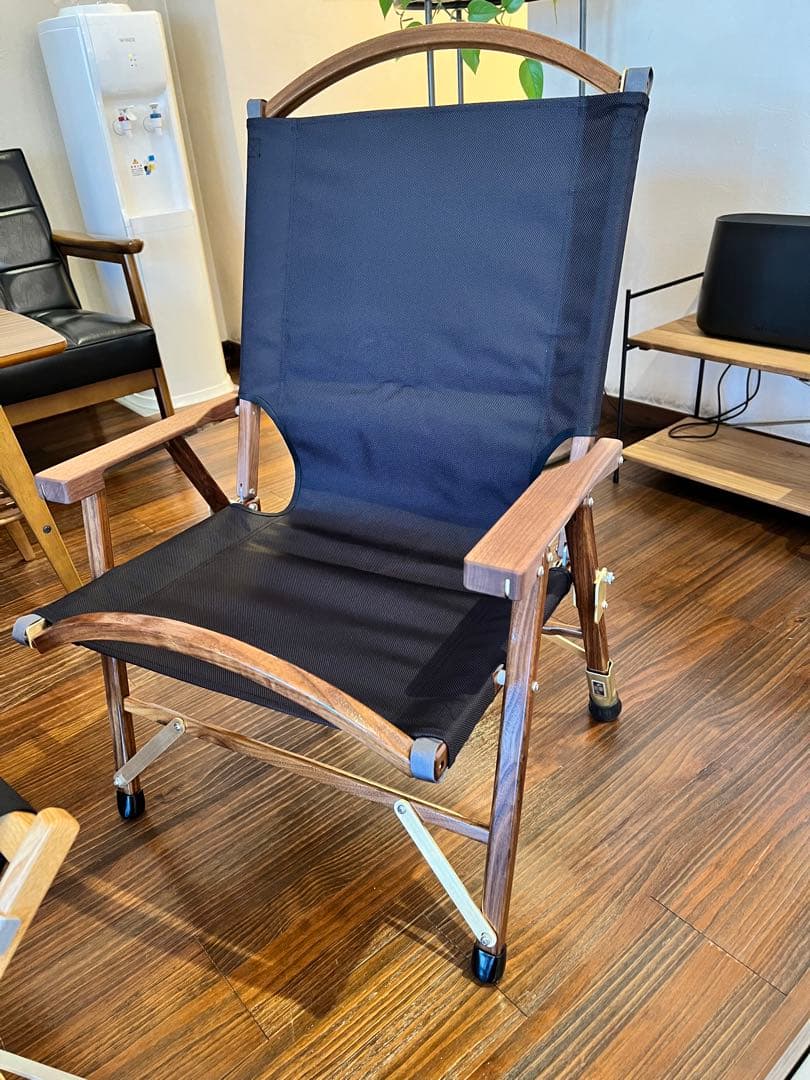 最終出品 カーミットチェア ウォルナット艶アリ カスタム多数 リトルコット付き