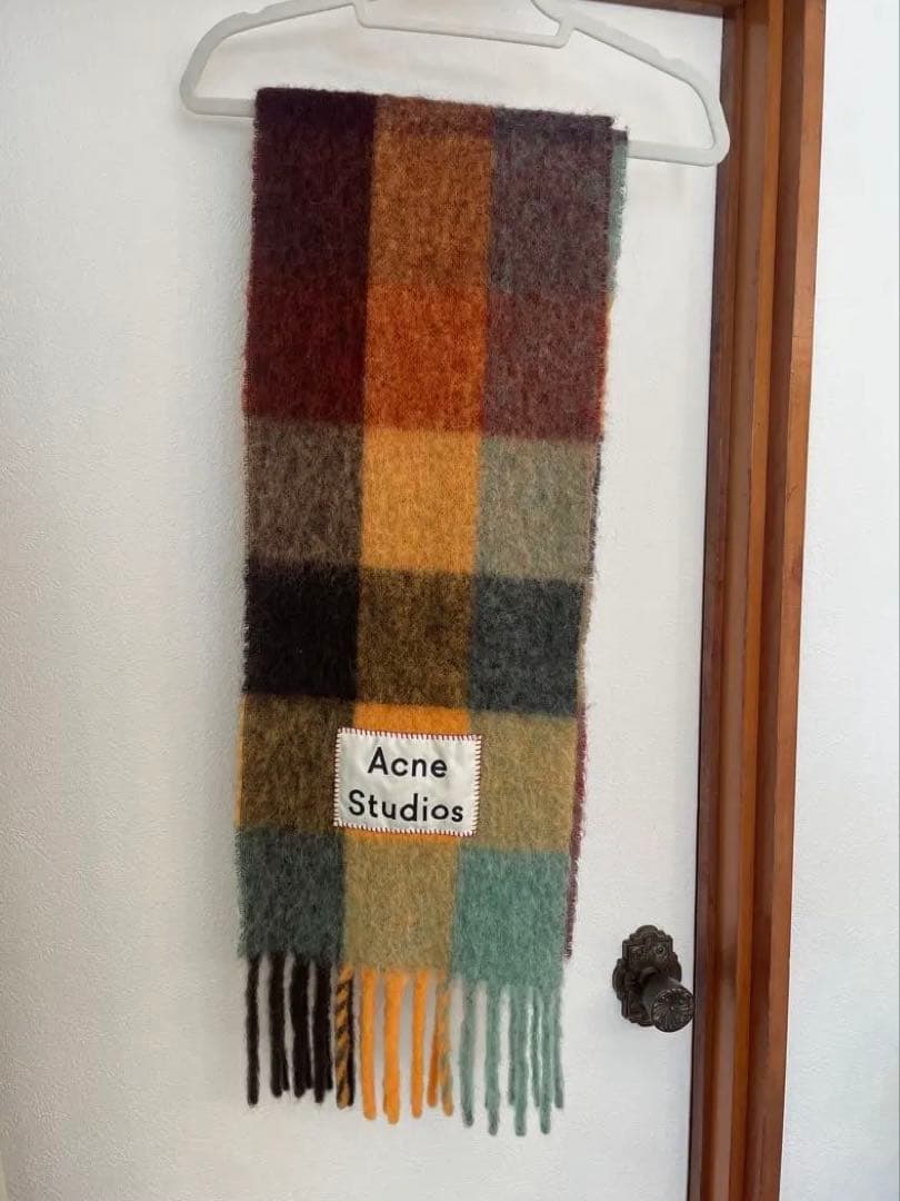 Acne Studios マフラー チェック柄