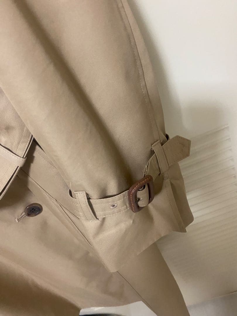 23区 【撥水加工】エアータンブラー TCギャバジン ロングトレンチコート40