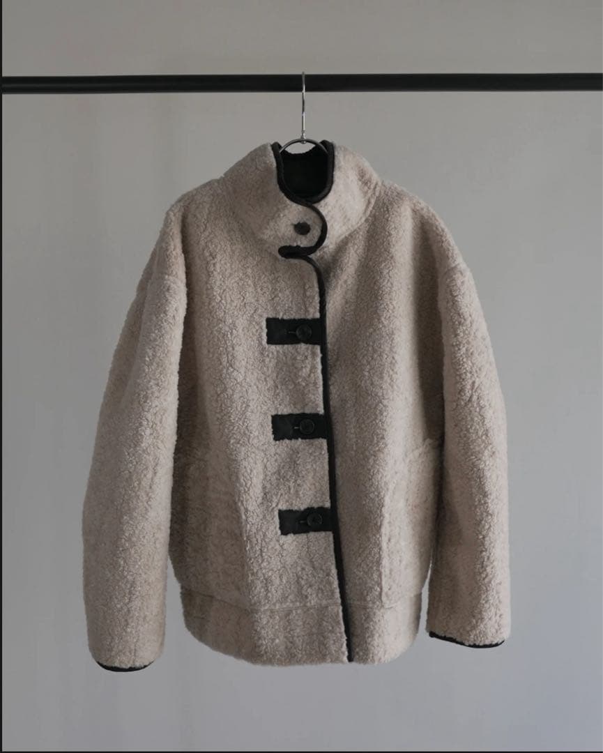 FASHIRU ボア × フェイクムートン（リバーシブルブルゾン）