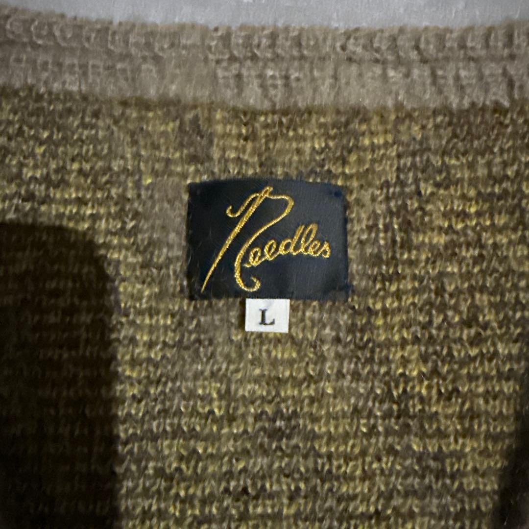ニードルス Needles モヘアニットカーディガン サイズL