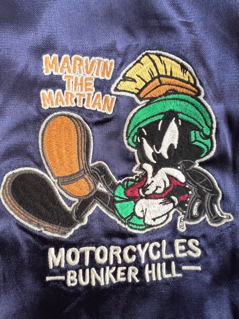 XL VANSON×LOONEY TUNES スカジャン トゥイティー マービン