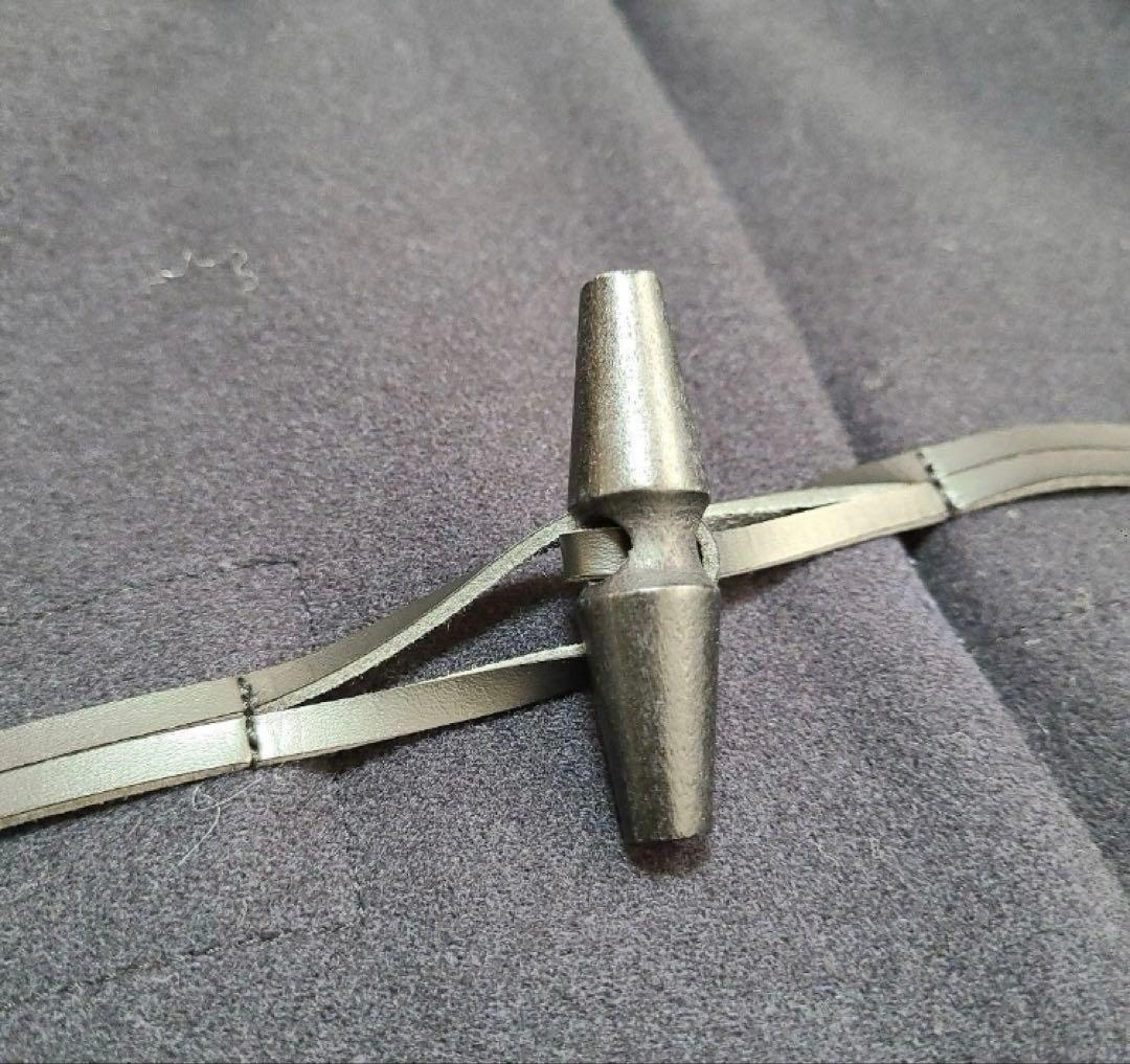 アンクレイヴ　プルーフメルトンダッフルコート　紺色　オンワード樫山