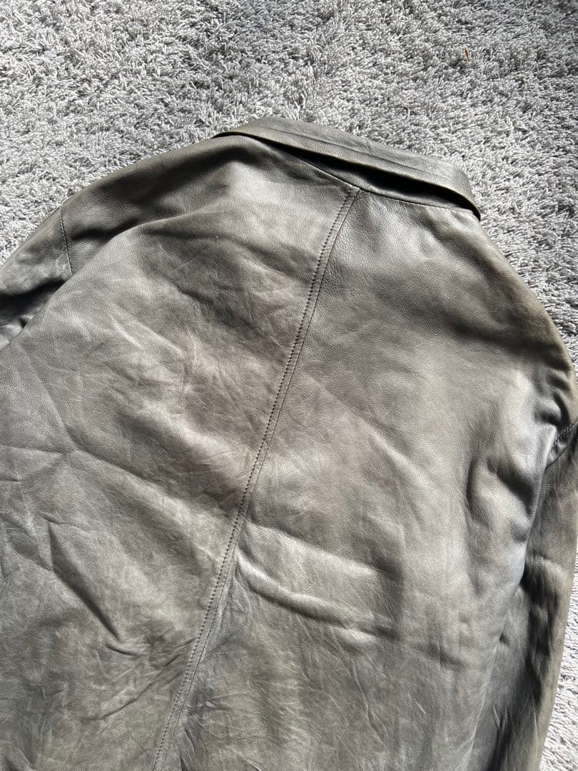 ジャケット・アウター \"GIORGIO BRATO\"Double Zip Leather Jacket