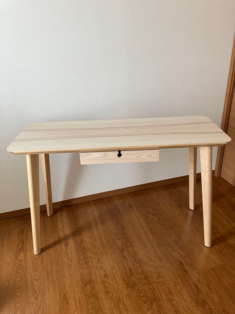 IKEA LISABO デスク 引き出し付き