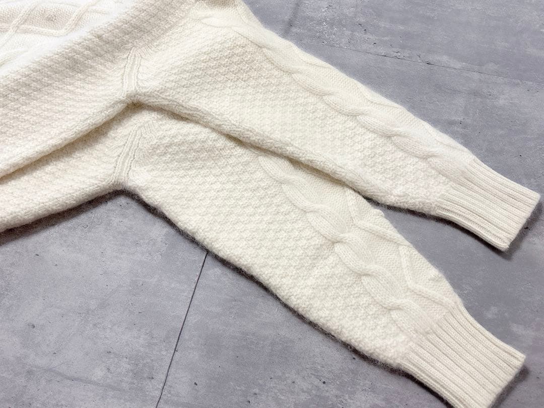 最高級 白タグ【MaxMara】クリーニング済 極上アンゴラウール