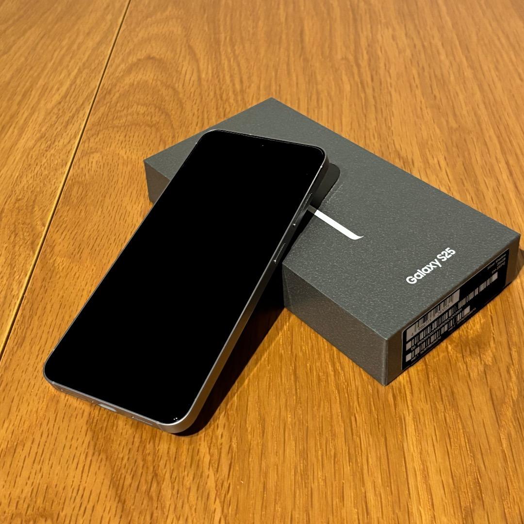 Galaxy S25 256GB SIMフリー シルバーシャドウ 本体