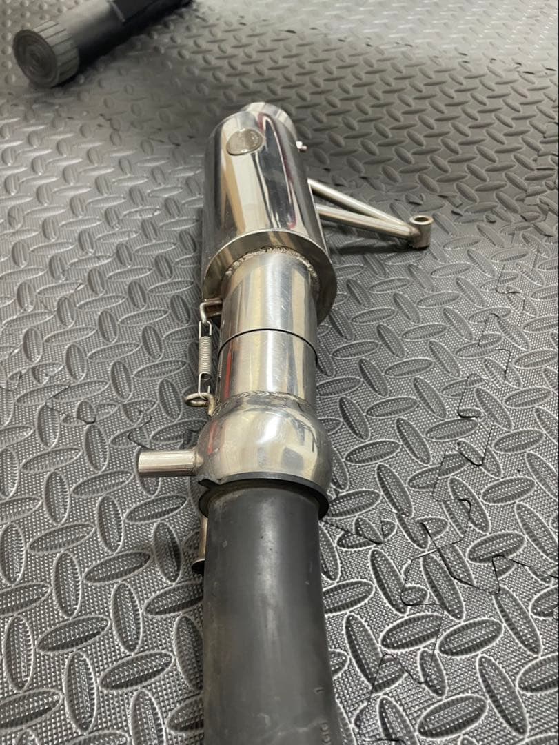 【最終値引き】希少アドレスv125g K5 アレグレットマフラー型エアクリーナー