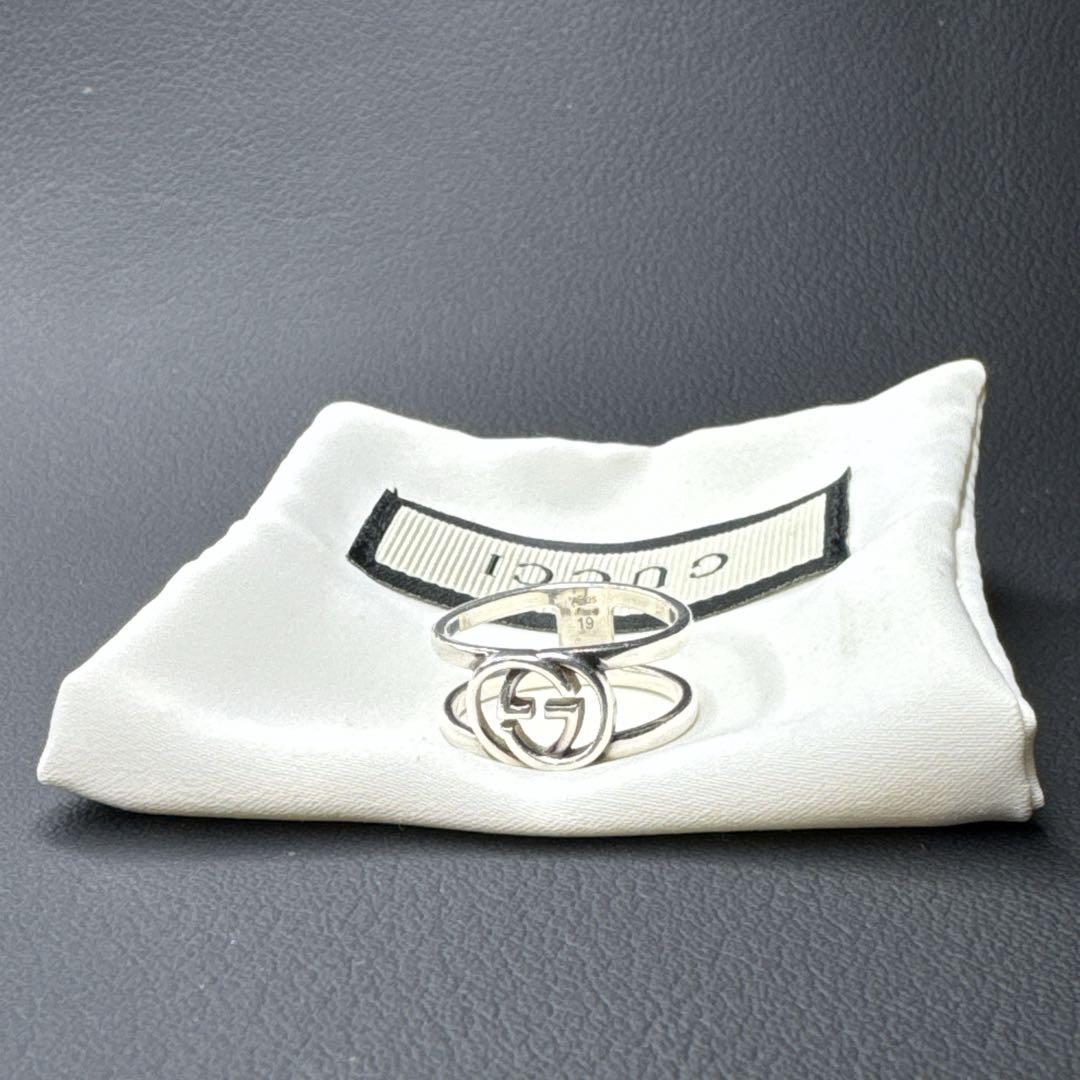 GUCCI グッチ GG インターロッキングG 刻印19(18号)