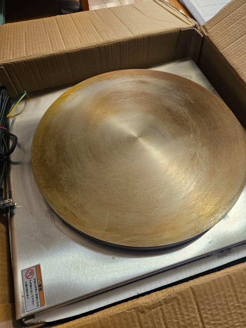 クレープ焼き機