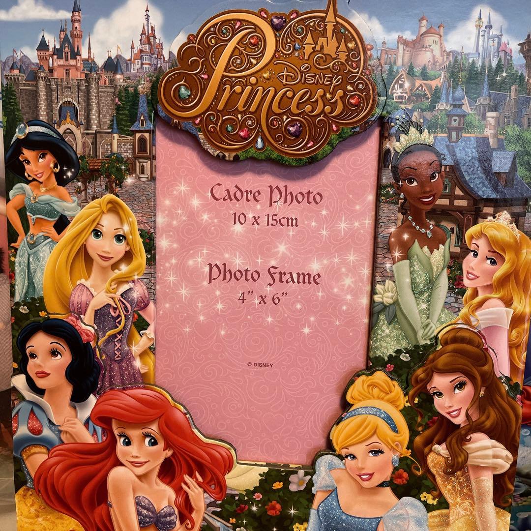 ディズニープリンセス　フォトフレーム
