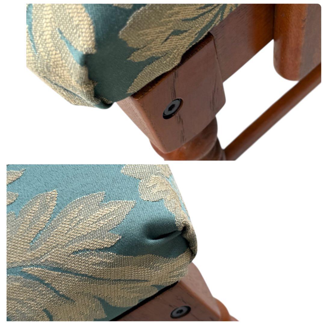 HR686 ラタン　籐　三越ブルージュ　三越家具　アームチェア　肘付き椅子