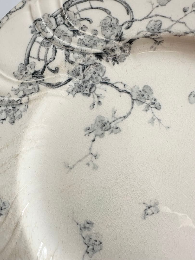 ショワジールロワ　フランス　アンティーク　ブロカント　皿　ビンテージ　プレート