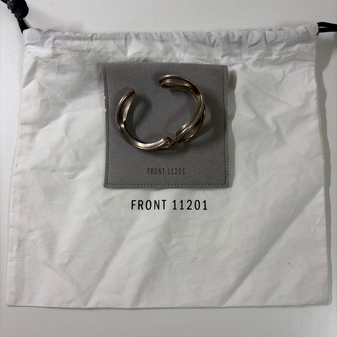 FRONT11201 S925 ビンテージバングル イタリアンジュエリー