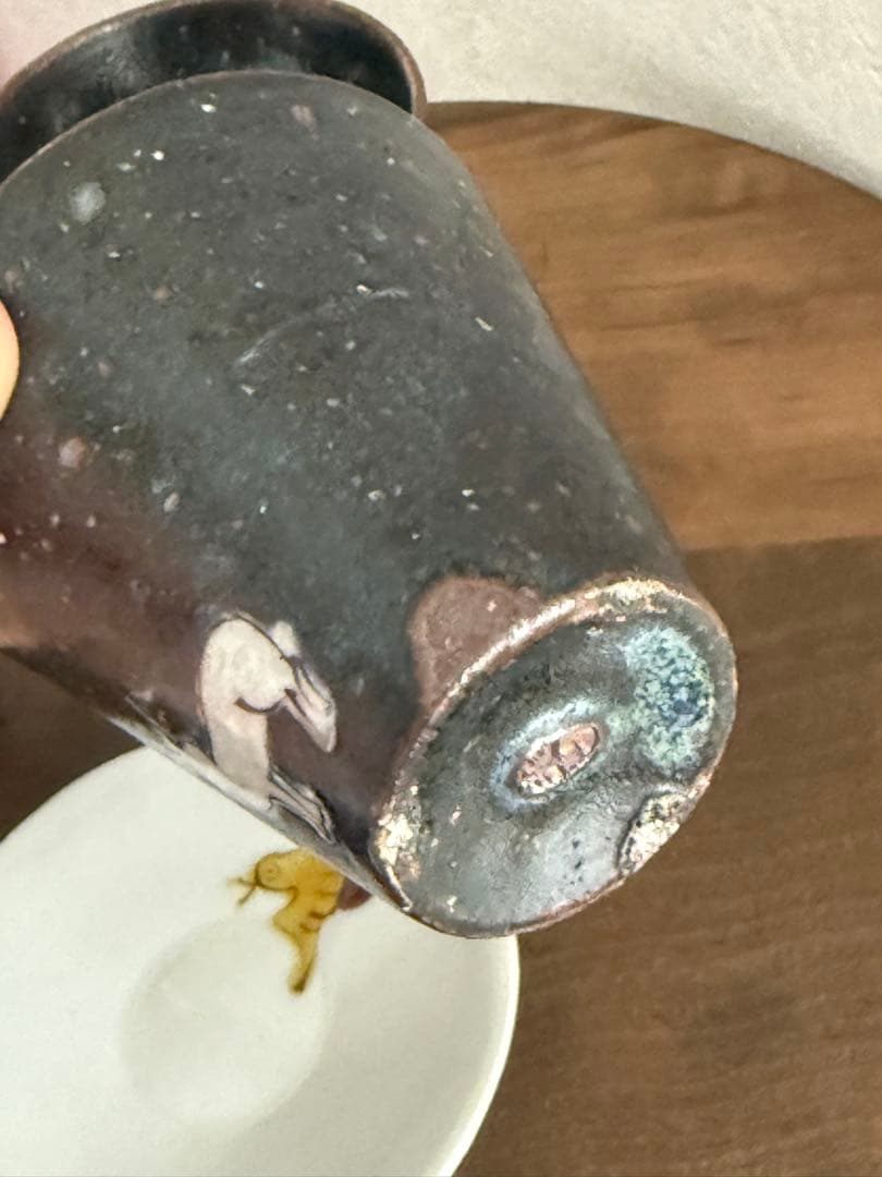 工房あめつち 茶杯 3個セット+おまけ豆皿 未使用品