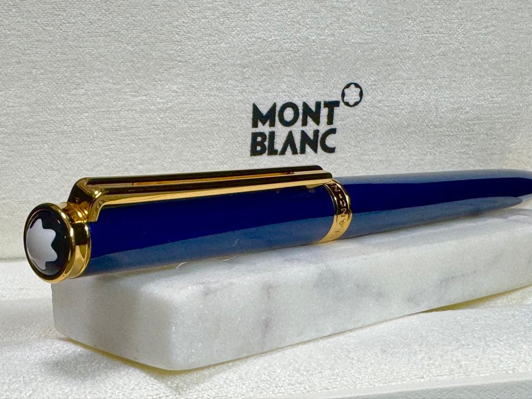 【極美品】モンブラン　ノブレス・オブリージュ・ボールペン・ブルー