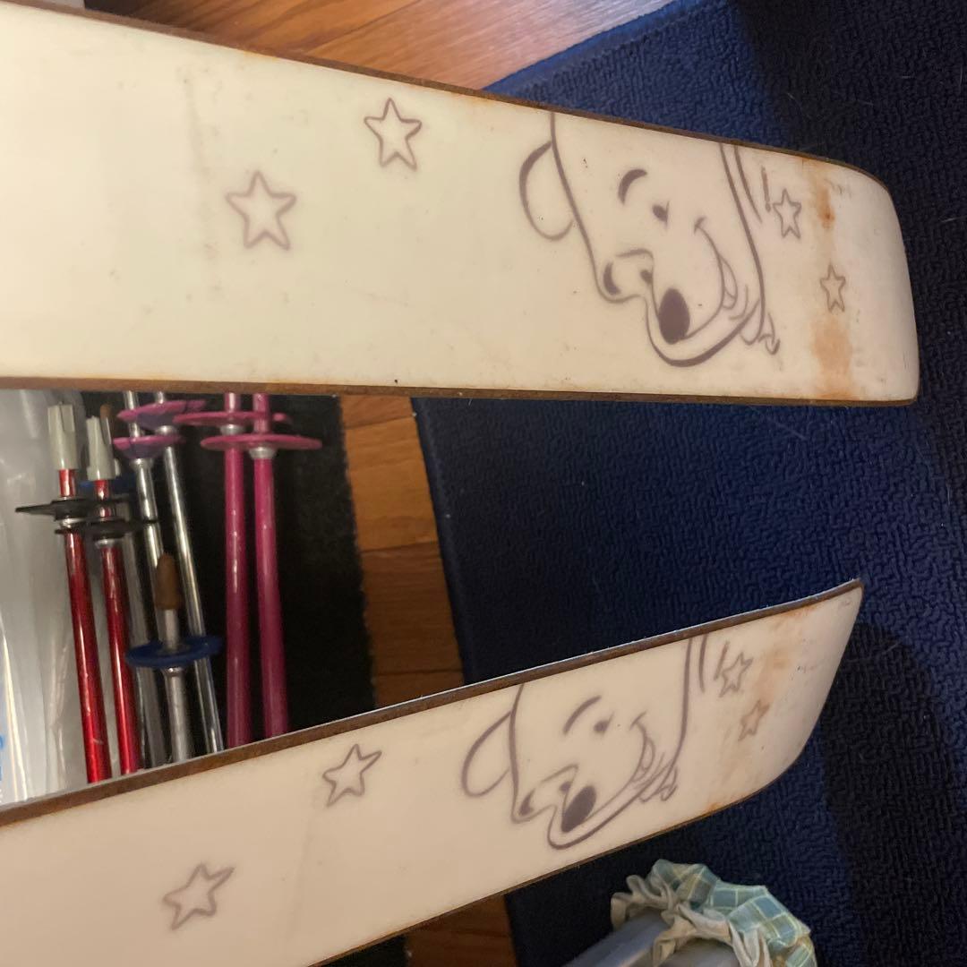 スキーセット　スキー板150 スキーブーツ23.5 プーさん　スキー